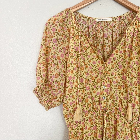 Spell Rae Play Dress Daisy Yellow - Picture 3 of 10